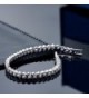 Stunning Round Zirconia Tennis Bracelet in Women's Tennis Bracelets