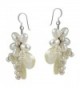 Butterfly Mother Cultured Freshwater Earrings