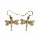 Filigree Dragonfly Earrings Thailand Jewelry