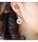 Awareness Butterfly Earrings Crystal Rhinestones in Women's Drop & Dangle Earrings