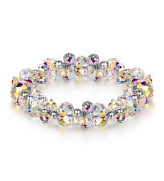 LADY COLOUR "When in Rome" Strech Bracelet Made with Swarovski Crystals - A Little Romance Series - CD182E227IG