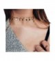 Sequins Choker Necklace Pendant Jewelry