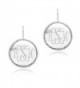 Azury Personliazed Monogram Earrings Free Engraving