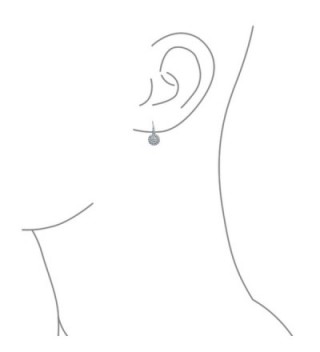 Bling Jewelry Circlet Leverback Earrings in Women's Drop & Dangle Earrings