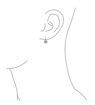 Bling Jewelry Circlet Leverback Earrings in Women's Drop & Dangle Earrings