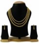 Banithani Beautiful Traditional Goldtone Necklace in Women's Jewelry Sets