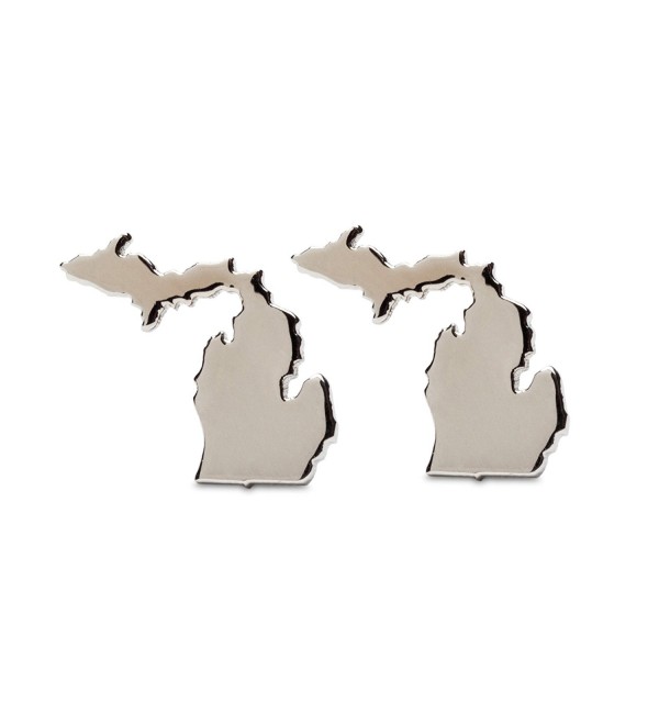 Michigan Earrings | Michigan Map Stud Earrings | Michigan Jewelry | Michigan Gifts | Stainless Steel | Product - C412MYQRL3L