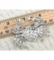 Alilang Crystal Rhinestone Pinchers Fashion in Women's Brooches & Pins