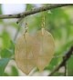 Casfine Gold Tone Natural Filigree Necklace in Women's Pendants