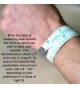 BREAST CANCER NEEDLE LEFT ARM in Women's ID Bracelets