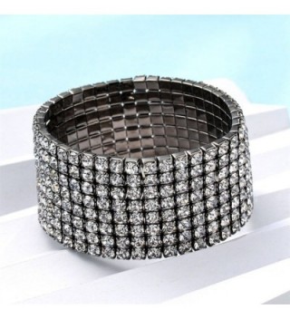 BILONG Jewelry Bracelet Sparkling Rhinestones in Women's Link Bracelets