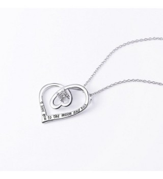 Sterling Silver Heart Pendant Necklace in Women's Pendants