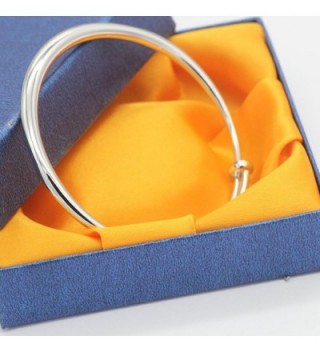 Adjustable Filled Silver Expandable Bracelet in Women's Cuff Bracelets