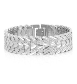 Bracelet Romantic Jewelry Platinum Wristband - Platinum - CR11VDRNTP9