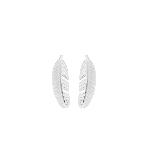 Boma Sterling Silver Feather Stud Earrings - CU11HEKQ5SR