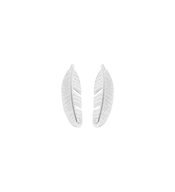 Boma Sterling Silver Feather Stud Earrings - CU11HEKQ5SR