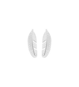 Boma Sterling Silver Feather Stud Earrings - CU11HEKQ5SR
