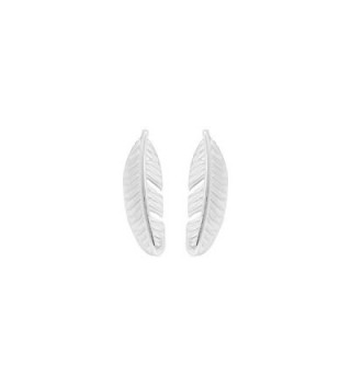Boma Sterling Silver Feather Stud Earrings - CU11HEKQ5SR