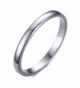 2mm Women's Tungsten Carbide Plain Band Engagement Wedding Ring-Size 7 - CU184C7ECX4