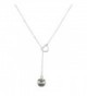 Lux Accessories Silvertone I Love Baseball Open Heart Sports Y-Shape Necklace - C912IEYE8ZN