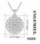 Sterling Zirconia Vintage Pendant Necklace