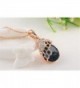O4U Austrian Crystals Necklace Earrings in Women's Jewelry Sets