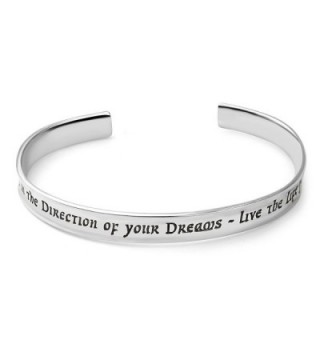 Sterling Confidently Direction Inspiration Bracelet