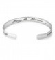 Sterling Confidently Direction Inspiration Bracelet in Women's Cuff Bracelets