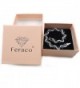 Feraco Bracelet Zirconia Crystal Wedding in Women's Tennis Bracelets