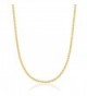 14k Yellow Gold Filled 1.1mm Open Cable Chain (16- 18- 20- 22- 24 or 30 inch) - CO1184JGW8P