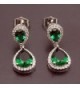 Hermosa Earrings Emerald Sapphire Jewelry