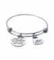 Jewelady Bracelet Stainless Expandable Bridesmaid - Thank you for standing by my side today and always - C21860Y9HA3