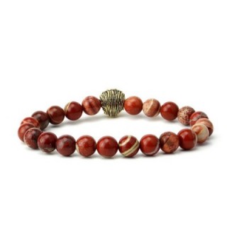 Natural Sediment Jasper Stretch Bracelet