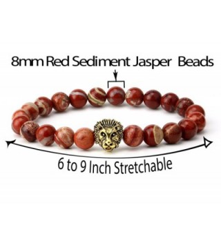 Natural Sediment Jasper Stretch Bracelet in Women's Stretch Bracelets