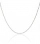 925 Sterling Silver 1.8MM Figaro Chain - Italian Crafted Necklace For Women - Lobster Claw Clasp - 16-30" - CX12I45HM4V