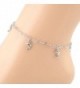 SusenstoneHeart-shaped Chain Dolphins Women Anklet Bracelet Sandal Beach Foot Jewelry - CH11A0UTLXN