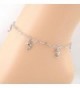 SusenstoneHeart shaped Dolphins Anklet Bracelet Jewelry in Women's Anklets