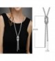 Z Jeris Trendy Crystal Pendant Necklace in Women's Pendants