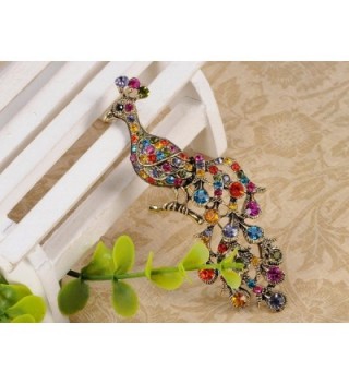 Alilang Rainbow Crystal Rhinestone Perched