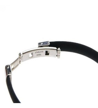 Stainless Zodiac Gemini Bracelet Silicon