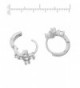 MCS Jewelry Sterling Zirconia Earrings