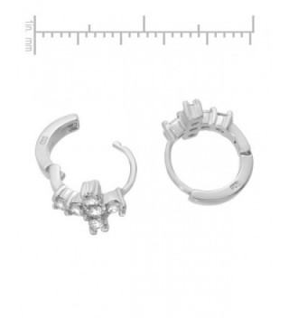 MCS Jewelry Sterling Zirconia Earrings