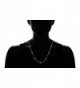 NYC Sterling Zirconia Station Necklace in Women's Chain Necklaces