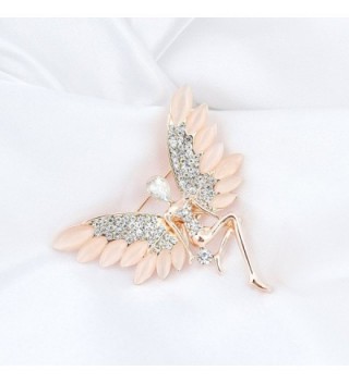 CHUYUN Crystal Angel Delicate Brooch