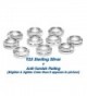 Sterling Silver Spacer Anti Tarnish Bracelets - White Silver - CA12EPG8B6V