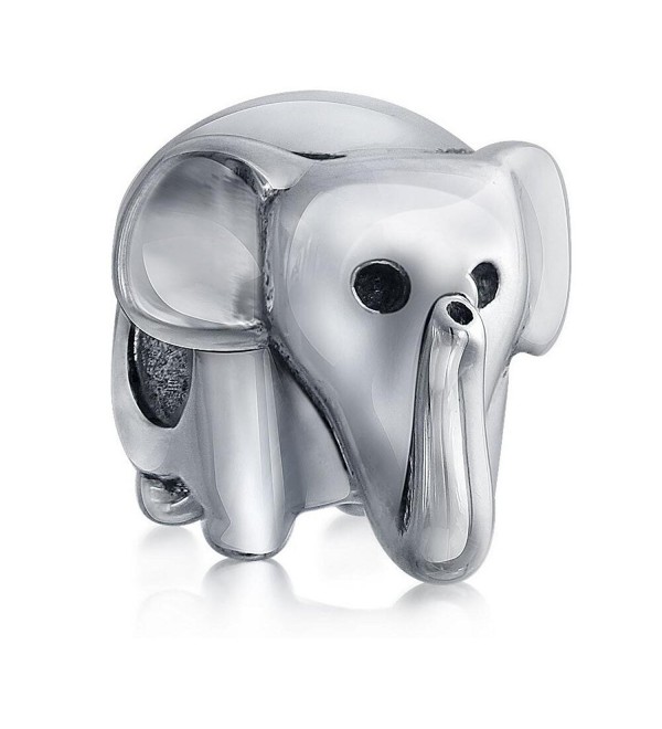 Good Luck Animal Lucky Elephant 925 Sterling Silver Bead Fits European Charm Bracelet - Silver 1 - CI127AT8Q7D