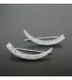 Sterling Zirconia Climber Crawler Earrings in Women's Cuffs & Wraps Earrings