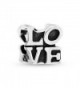 Bling Jewelry Letters Charms Sterling