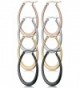 Jstyle 3-4 Pairs a Set Stainless Steel Teardrop Hoop Earrings for Women 35-60MM - A: 4 Pairs 35MM - C712O0GA043