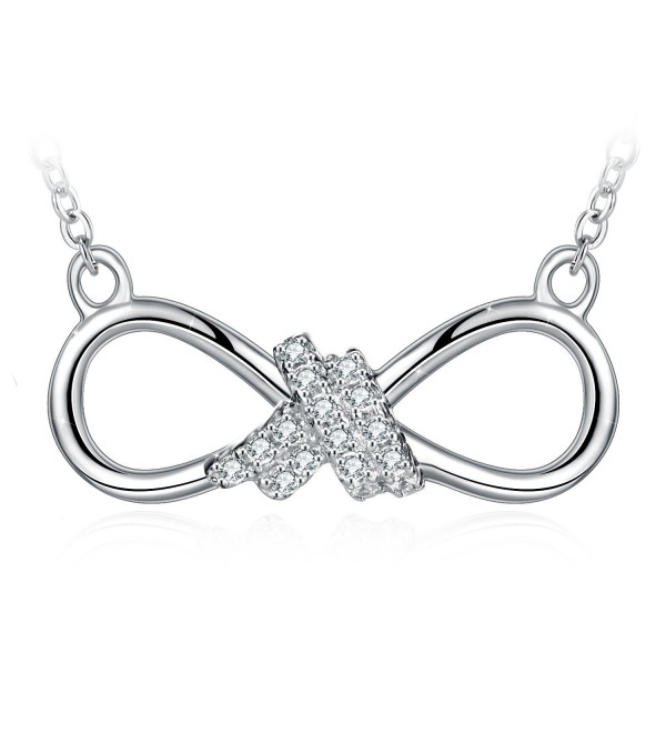 Necklace Sterling Zirconia Girlfriend Extander - CU1885OXHLC